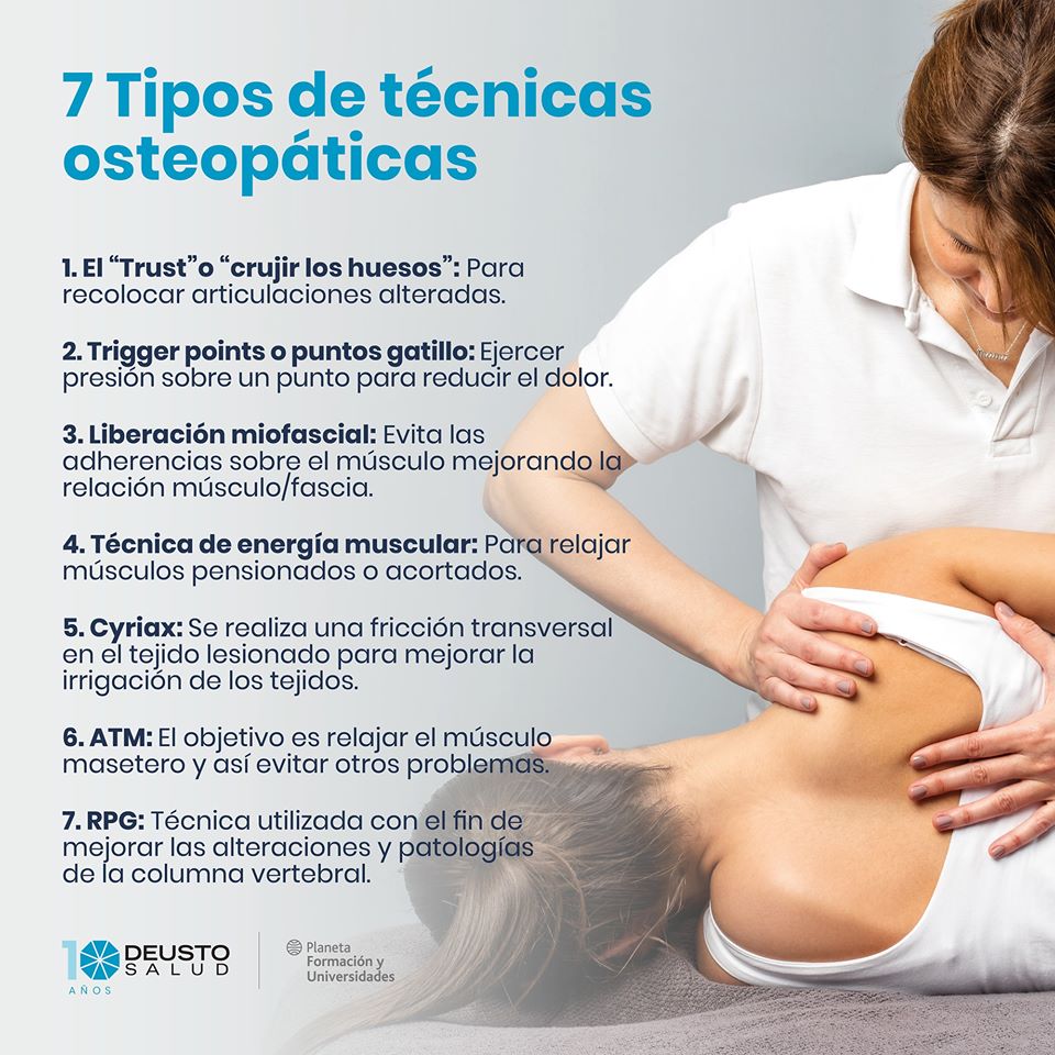 técnicas de osteopatía